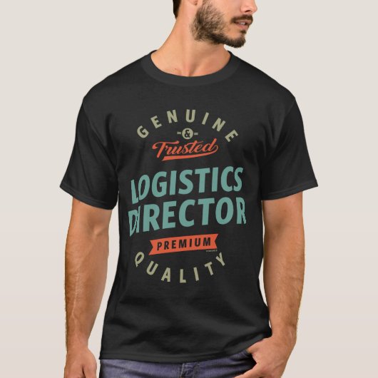 Logistiek directeur t-shirt (Voorkant)
