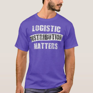 Logistiek en vervoer 6 t-shirt