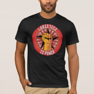 Logistiek is kracht t-shirt