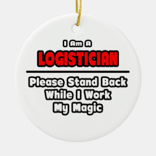 Logistiek ... Mijn magische werk Keramisch Ornament