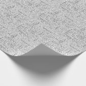 LOGISTIEK patroon met woorden Cadeaupapier (Hoek)