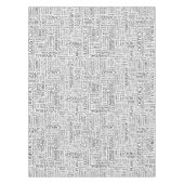 LOGISTIEK patroon met woorden Tafelkleed (Voorkant)