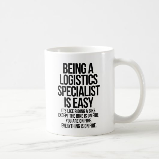 Logistiek specialist koffiemok (Rechts)