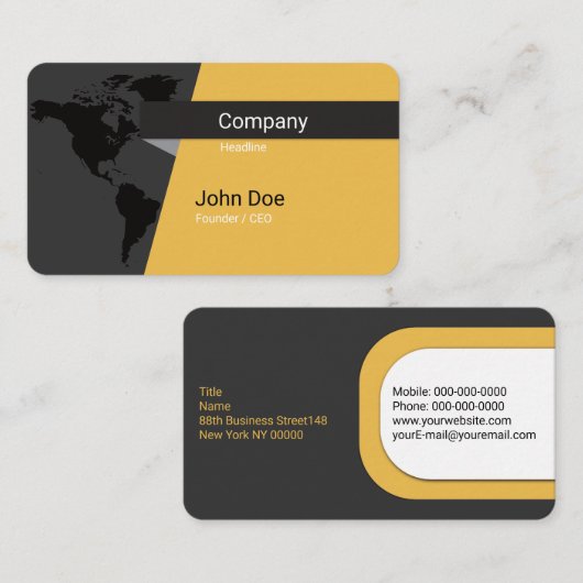 Logistiek Visitekaartje (Voorkant / Achterkant)