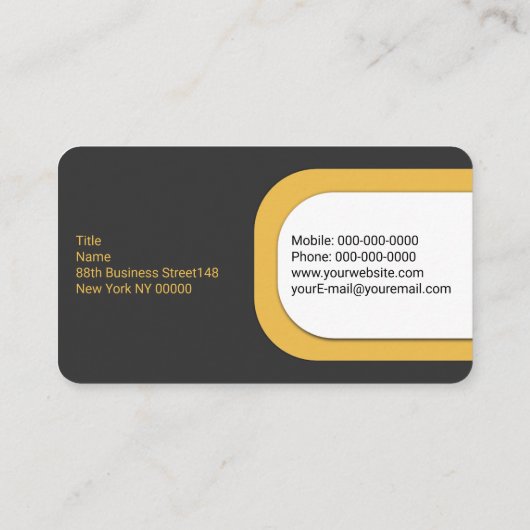 Logistiek Visitekaartje (Achterkant)