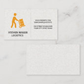 logistieke koerier visitekaartje (Voorkant / Achterkant)