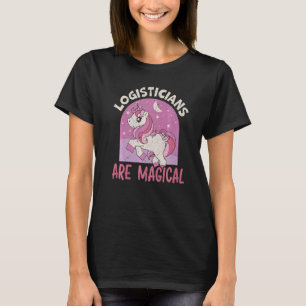 Logistieke Medewerkers Zijn Magische Magazijnlogis T-shirt