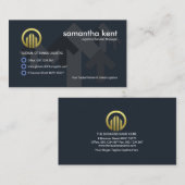 LogistiekManager Blauwe transportpijlen Visitekaartje (Voorkant / Achterkant)