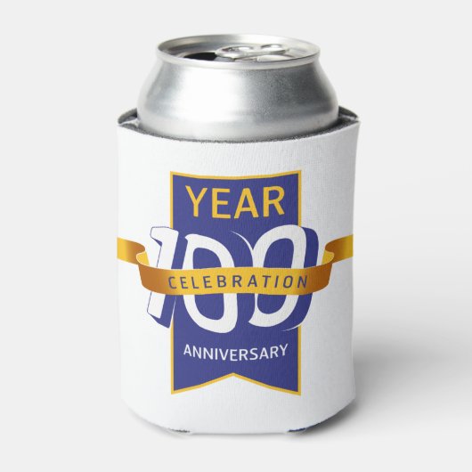 logo_100ste_verjaardag blikjeskoeler (Blikje Voorkant)