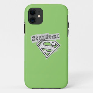 Logo 1 van Supergirl Case-Mate iPhone Case