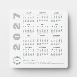Logo 2026 Agenda Bedrijfsclient Promotie Fotoplaat