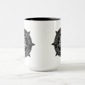 logo aan beide zijden - mok (Midden)