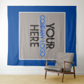 Logo Aangepaste bedrijfs Business Trade Show Wandkleed (In Situ (horizontaal))
