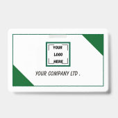 Logo aangepaste foto ID-kaart badgehouder Badge (Achterkant)