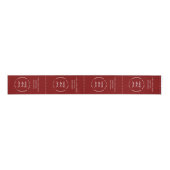 Logo Aangepaste labels voor kleding voor zakelijk Grosgrain Lint (Voorkant)