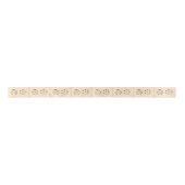 Logo Aangepaste labels voor kleding voor zakelijk Satijnen Lint (Voorkant)
