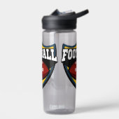 Logo Aangepaste naam Football Waterfles (Links)