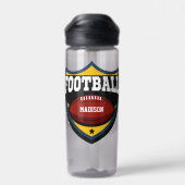 Logo Aangepaste naam Football Waterfles (Achterkant)