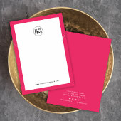 Logo aangepaste rand kleurenkaart met Ketting toev Visitekaartje