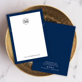 Logo aangepaste rand kleurenkaart met Ketting toev Visitekaartje