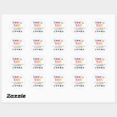 Logo Aangepaste Social Media Pictogrammen Sticker (Vel)