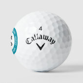 Logo aangepaste tekst en kleuren promotionele Golf Golfballen (Logo)