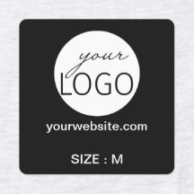Logo Aangepaste tekst Website Grootte kleding kled