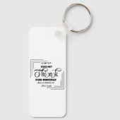 Logo Accent Keyring Sleutelhanger (Achterkant)