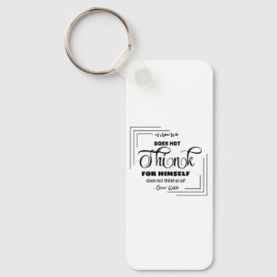 Logo Accent Keyring Sleutelhanger