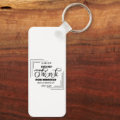 Logo Accent Keyring Sleutelhanger (Achterkant)