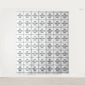 Logo Achtergrond, Beurs Achtergrond Wandkleed (Voorkant)