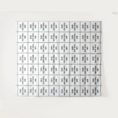 Logo-achtergrond, beursachtergrond wandkleed (Voorkant (horizontaal))