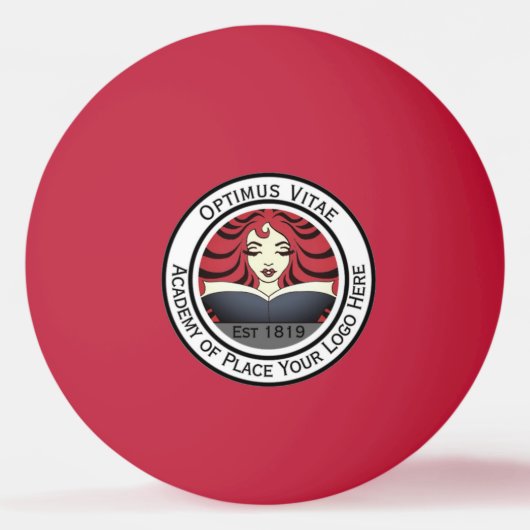 Logo Afbeelding Business Pingpongbal (Voorkant)