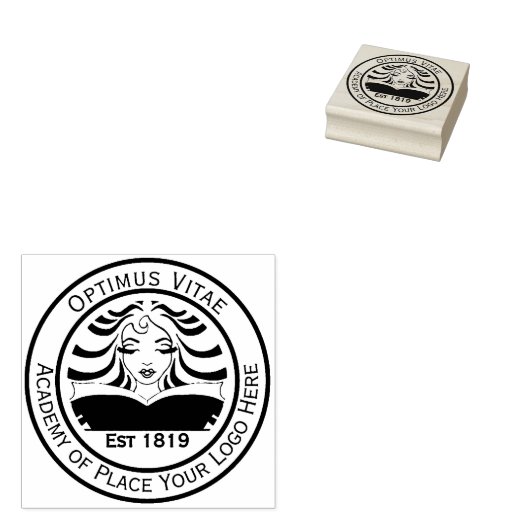 Logo Afbeelding Business Rubberstempel (Gestempeld)