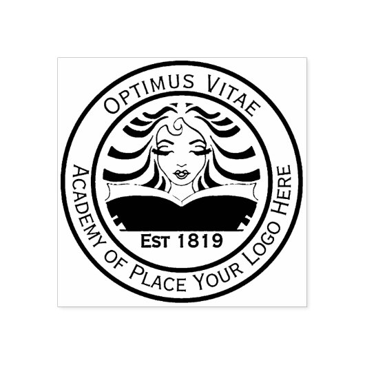 Logo Afbeelding Business Rubberstempel (Afrduk)