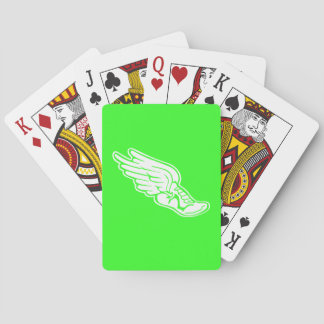 Logo afspelen Groen Speelkaarten