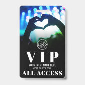 Logo All Access Event Concert VIP-pas Badge (Voorzijde)