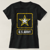 Logo Amerikaanse militaire Mannen in de Verenigde  T-shirt (Design voorkant)