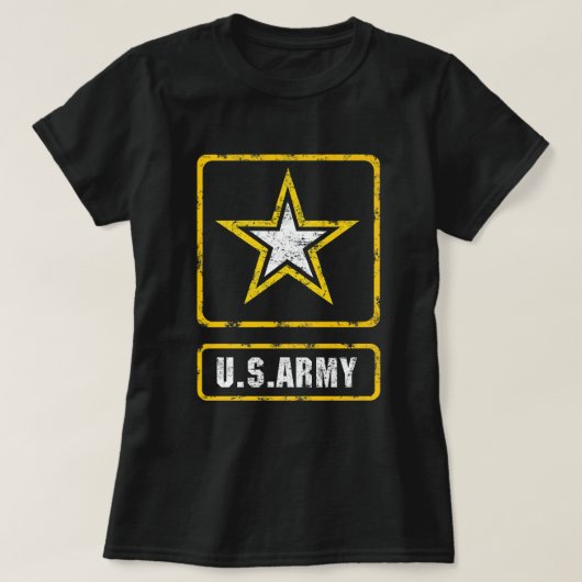Logo Amerikaanse militaire Mannen in de Verenigde  T-shirt (Design voorkant)