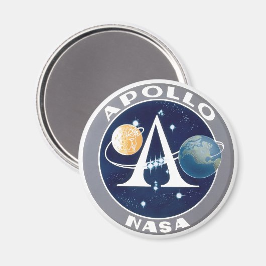 Logo Apollo Program Magneet (Voorkant / Achterkant)