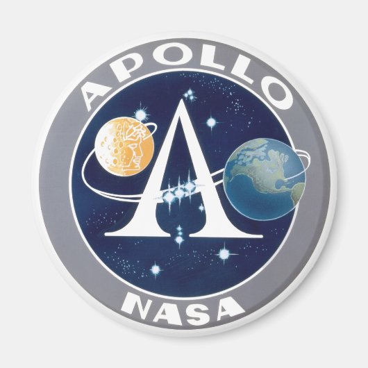 Logo Apollo Program Magneet (Voorkant)