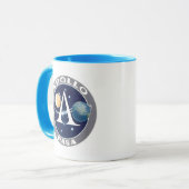 Logo Apollo Program Mok (Voorkant links)