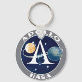Logo Apollo Program Sleutelhanger (Voorkant)
