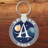 Logo Apollo Program Sleutelhanger (Voorkant)