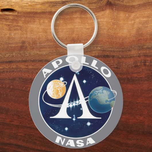 Logo Apollo Program Sleutelhanger (Voorkant)