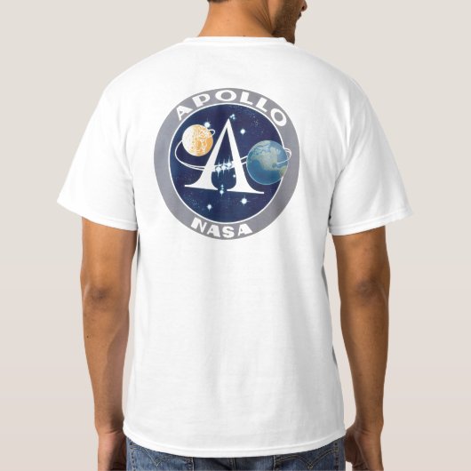 Logo Apollo Program T-shirt (Achterkant)