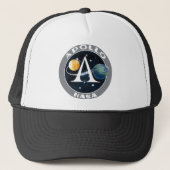 Logo Apollo Program Trucker Pet (Voorkant)