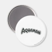 Logo Aquaman Grunge Black Magneet (Voorkant / Achterkant)