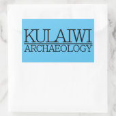 Logo-artikel Rechthoekige Sticker (Tas)