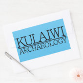 Logo-artikel Rechthoekige Sticker (Envelop)